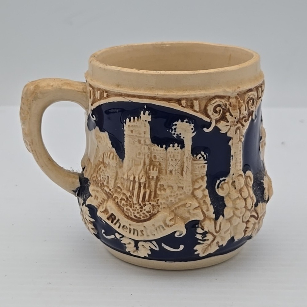 Reinhold Merkelbach German Ceramic Punch Tureen Gluhwein Replacement Mug Blue